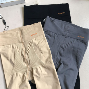 宝娜斯美人袜连袜春秋中厚高腰肉色压力弹力防勾丝连脚打底裤 袜女