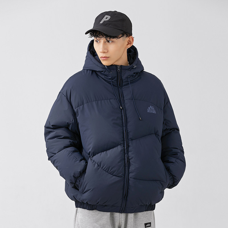 2026冬季新款男装日系潮牌纯色连帽棉衣面包服加厚外套MY298-F195,男装棉衣,电商A101（原外27）