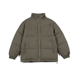 2026冬季新款男装日系字母印花立领加厚皮衣棉服外套MY350-F205，男装皮衣，电商A101（原外27）