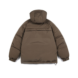 2026冬季新款男日系潮牌纯色宽松休闲连帽棉服加厚外套MY326-F195，男装棉衣，电商A101（原外27）