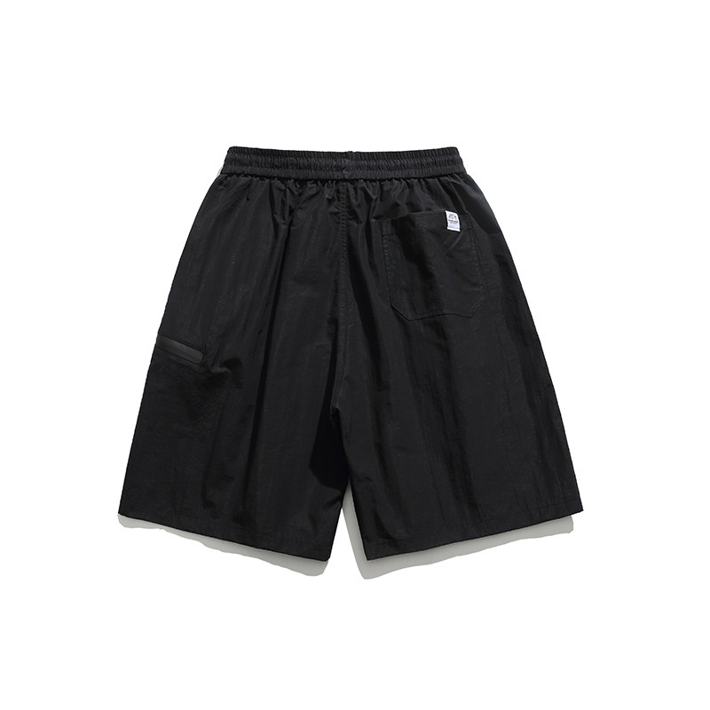 2026夏季新款男装日系宽松贴布潮流休闲五分裤运动短裤DK136-F60,男装牛仔裤,电商A101（原外27）