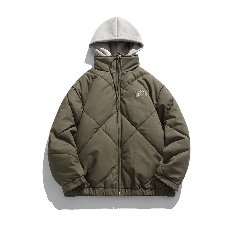 2026冬季新款男装日系潮牌宽松假两件连帽皮衣加厚外套MY292-F235,男装皮衣,电商A101（原外27）
