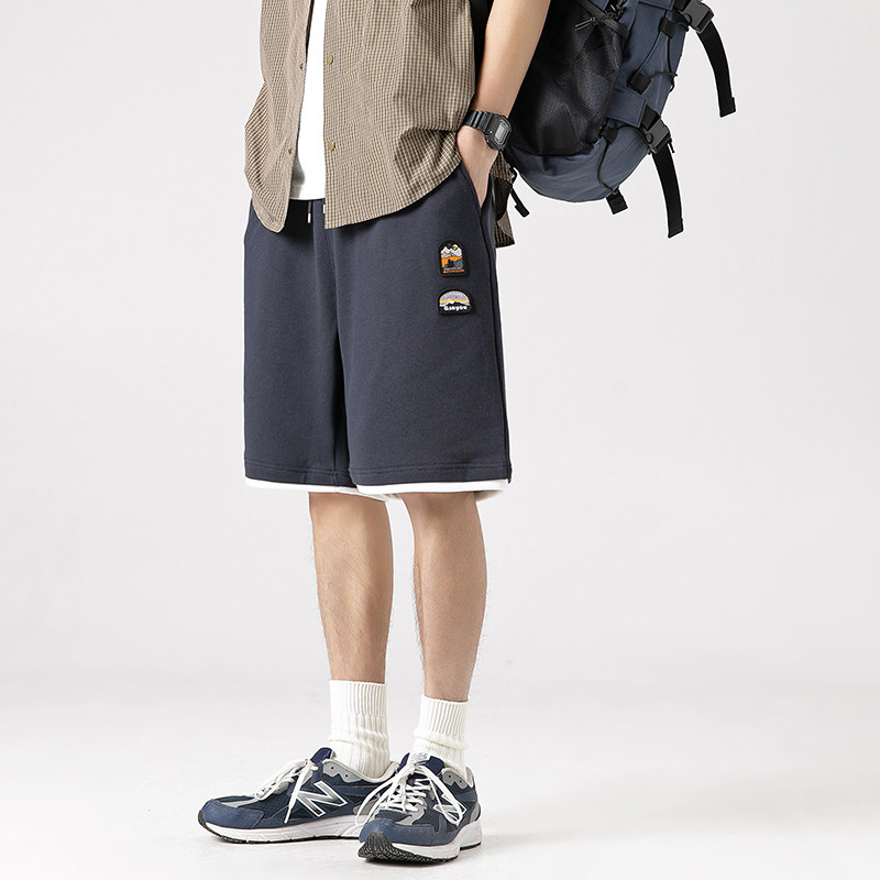 2026夏季新款男日系潮牌宽松运动短裤休闲五分裤沙滩裤DK196-F55,男装牛仔裤,电商A101（原外27）