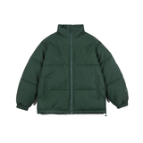2026冬季新款男装日系字母印花立领加厚皮衣棉服外套MY350-F205，男装皮衣，电商A101（原外27）