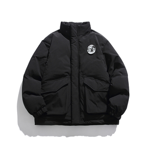 2026冬季新款男日系潮牌宽松休闲立领工装棉服加厚外套MY316-F185图片