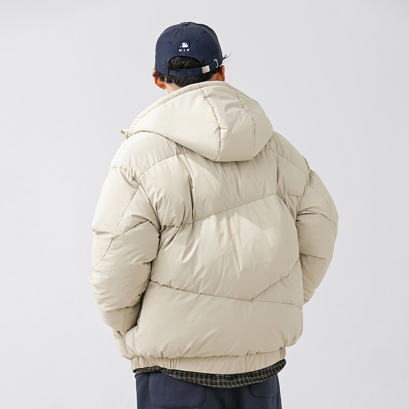 2026冬季新款男装日系潮牌纯色连帽棉衣面包服加厚外套MY298-F195,男装棉衣,电商A101（原外27）