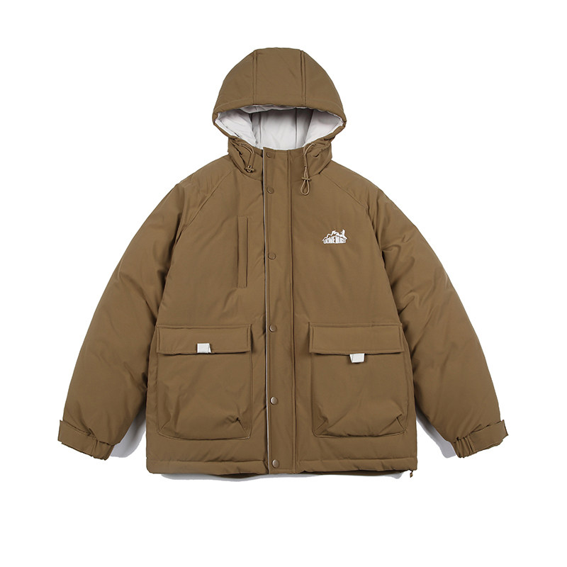 2026冬季新款男装日系原创宽松工装连帽外套加厚棉服MY338-F205,男装棉衣,电商A101（原外27）