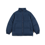 2026冬季新款男装日系字母印花立领加厚皮衣棉服外套MY350-F205，男装皮衣，电商A101（原外27）