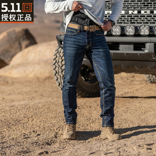 5.11守卫者修身战术牛仔裤74465户外511耐磨弹力休闲水洗工装长裤