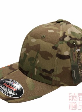 正品FLEXFIT迷彩军迷战术棒球帽Multicam潮牌人男女鸭舌帽6277MC