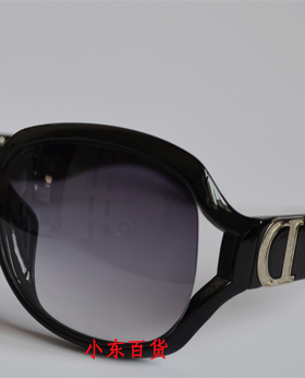 墨镜欧美复古风黑色大方框太阳镜