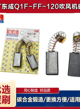 原厂东成QIF-FF-120吹吸风机碳刷电刷除尘鼓风机碳刷电动工具配件