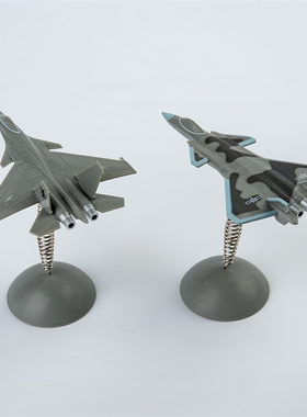 歼20歼15车载飞机模型仿真战斗机创意汽车成品摆件礼品军事纪念品