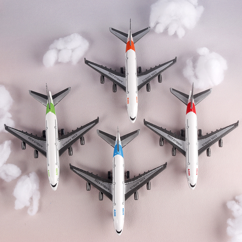 大飞机航天航空客机玩具飞机装饰摆件航空飞机模型摆件飞行员男孩