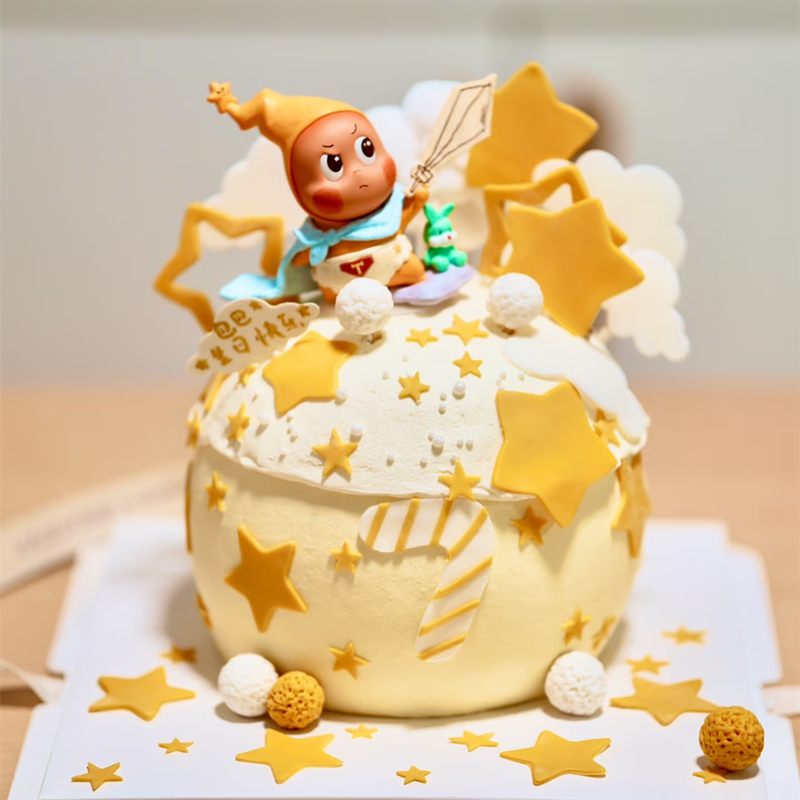 星星人玩偶摆件装饰宝剑人