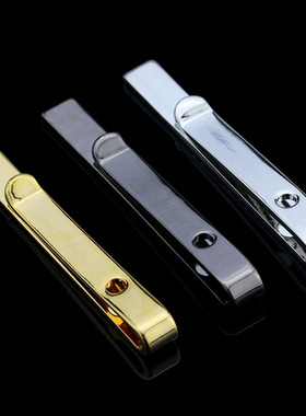 万宝丽高品质简约领带夹 cufflinks 法式衬衫袖扣领夹领扣