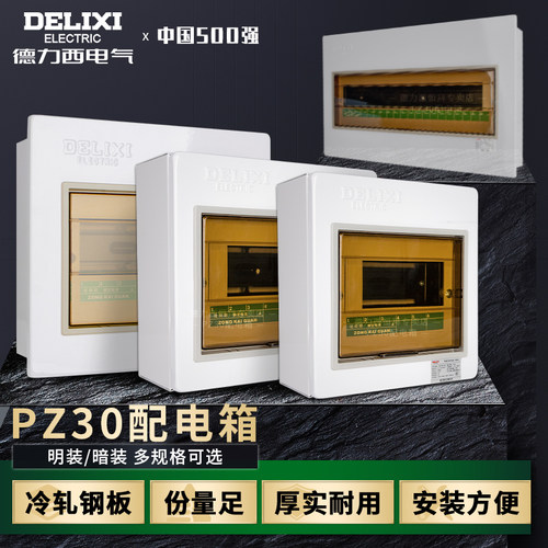【官方正品】德力西配电箱空开箱