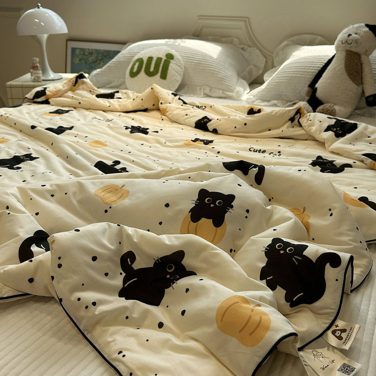 A类母婴级针织棉儿童夏季夏凉被空调被可机洗夏天薄被子2025新款