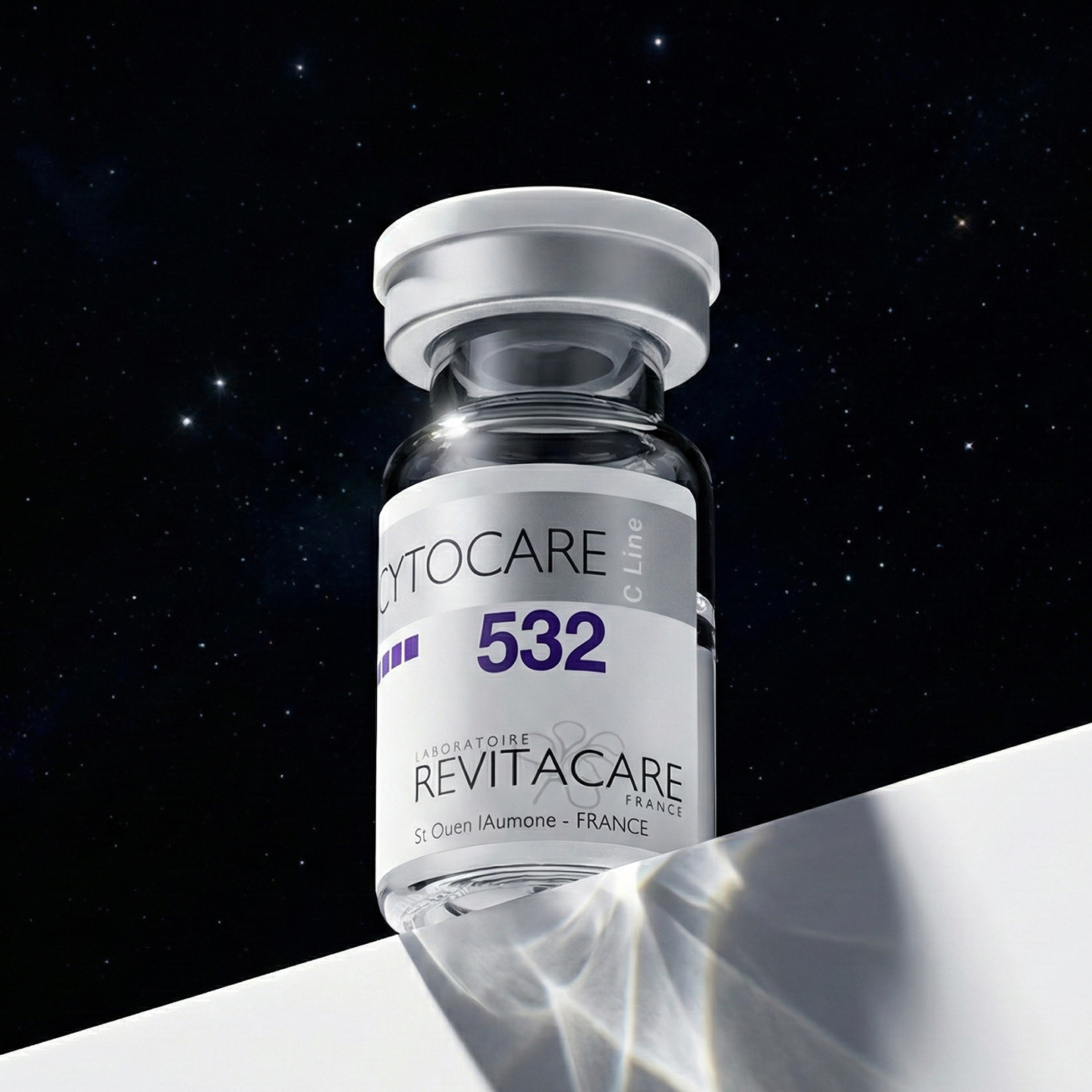 批文正品防伪可查法国丝丽532Cline晶透精华液面部保湿补水