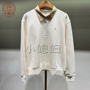 Hazzys哈吉斯国内专柜正品代购26年春款女士长袖T恤衫ABTSE0DAE03