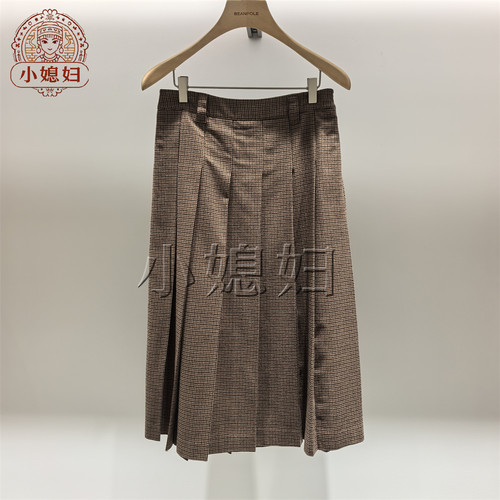 BEAN POLE滨波国内专柜代购2026年冬款女装经典半身裙BF6X27C32D