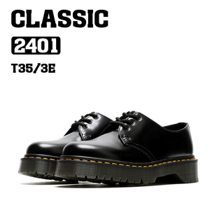 CLC 百搭马丁单鞋 经典 2401中厚底硬皮3孔经典 女 系列新款 BOSITU