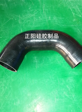适配奥迪A4A5 B92.0T四驱中冷管耐高温加强增压管改装硅胶管