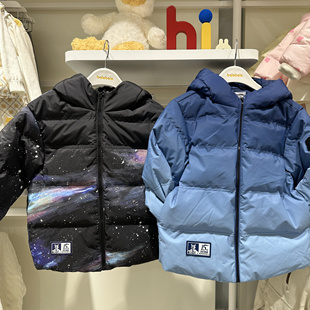 4.5折巴拉巴拉男童冬款 防寒保暖羽绒服201424107116 奥特曼IP款