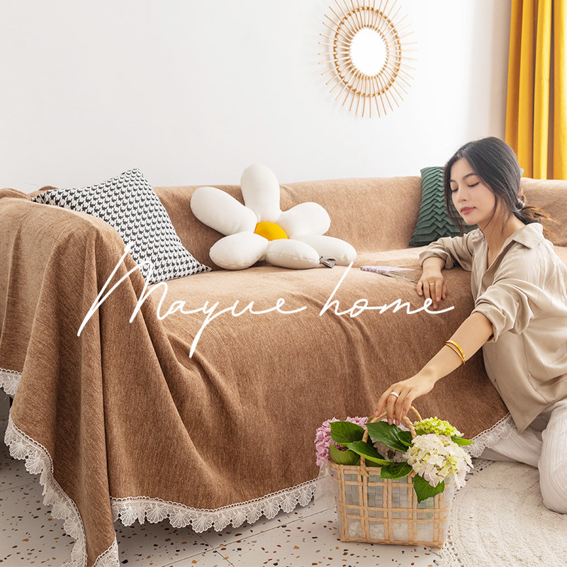 M.life 高级感纯色ins北欧沙发巾全盖全包沙发垫沙发盖布沙发套罩,居家布艺,沙发套,淘宝优惠券,粉丝福利购,淘宝优惠卷