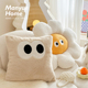 M.life 可爱卡通大眼抱枕靠垫卧室床头靠垫抱枕套不含芯 winkwink