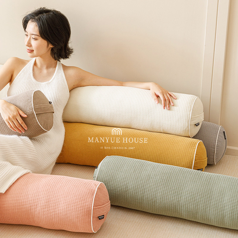 M.life 奶油色长条抱枕女生睡觉专用孕妇床上侧睡夹腿圆柱靠枕头,居家布艺,靠垫/抱枕,淘宝优惠券,粉丝福利购,淘宝优惠卷