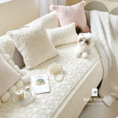 法式 M.life 未央 复古双面纯棉全棉沙发垫沙发套罩盖布靠背巾坐垫