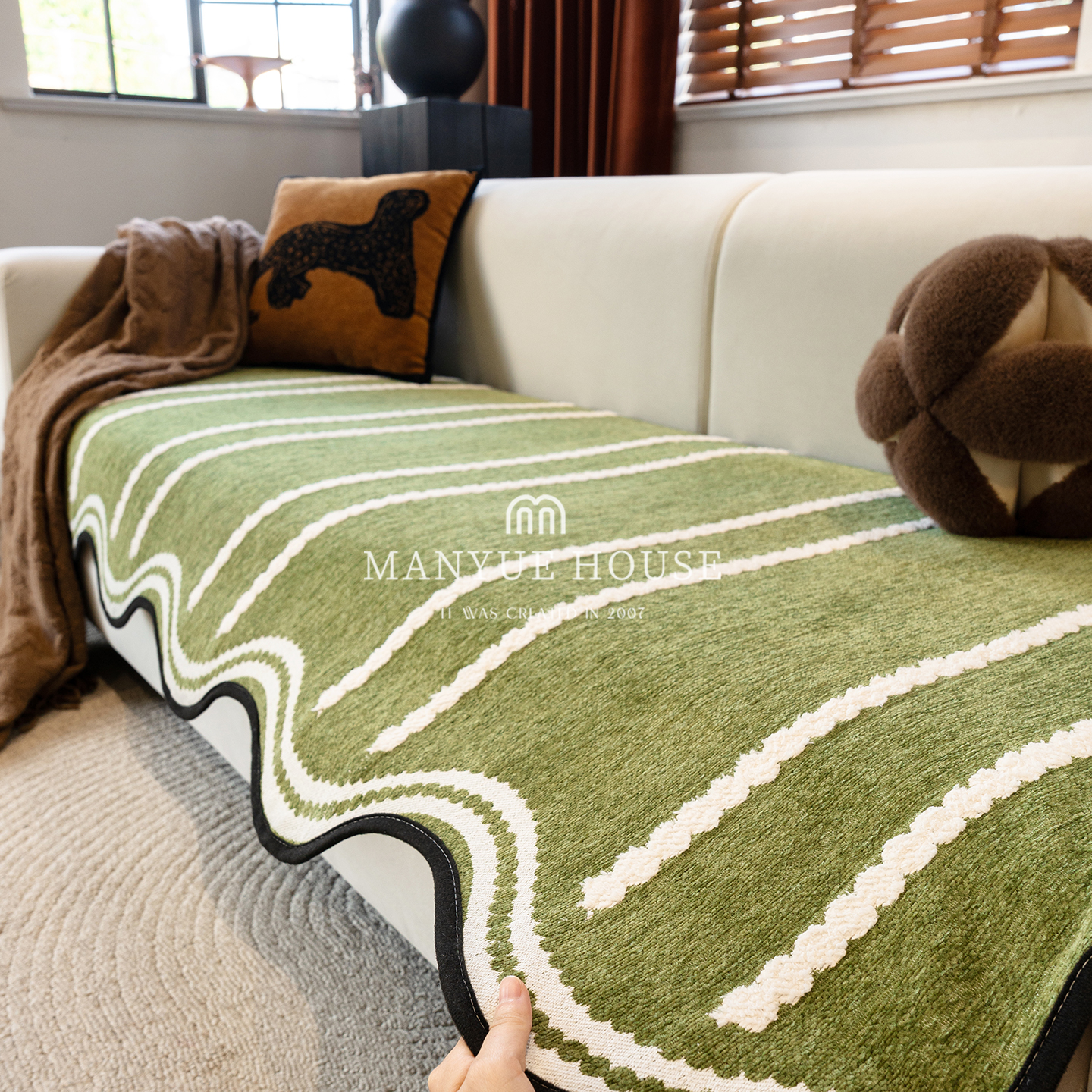 M.life北欧一片式防滑沙发坐垫