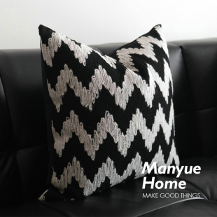 M.life 北欧简约客厅样板间沙发抱枕靠垫卧室床头抱枕套腰枕靠背