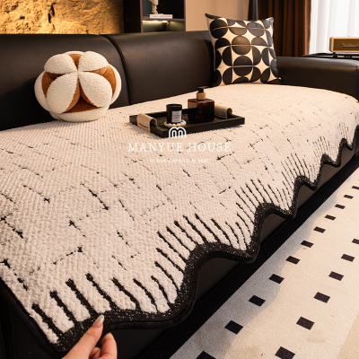 雪尼绒通用异形沙发垫