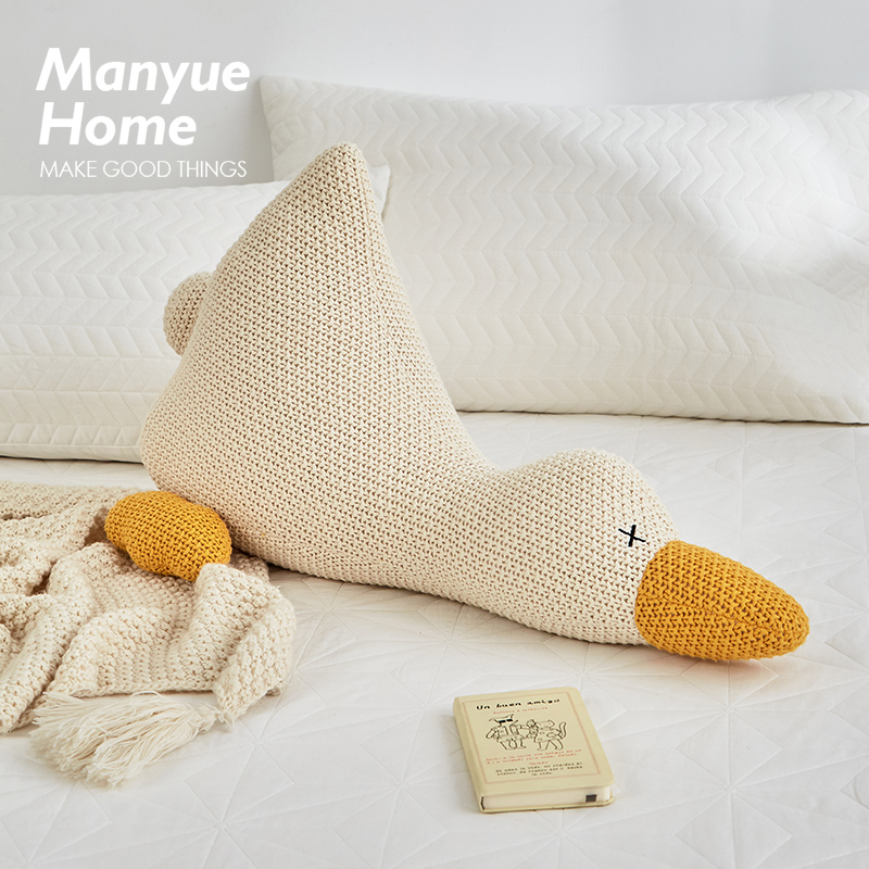 ins卡通网红款小鸭针织小红书