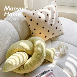 M.life 饰枕抱枕靠垫榻榻米床头靠垫靠枕腰枕靠背 北欧ins风扭条装