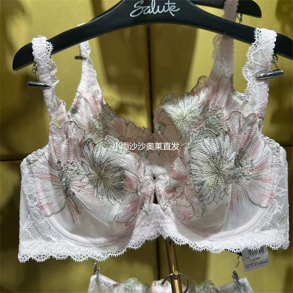 四分之三杯蕾丝刺绣超薄显胸小