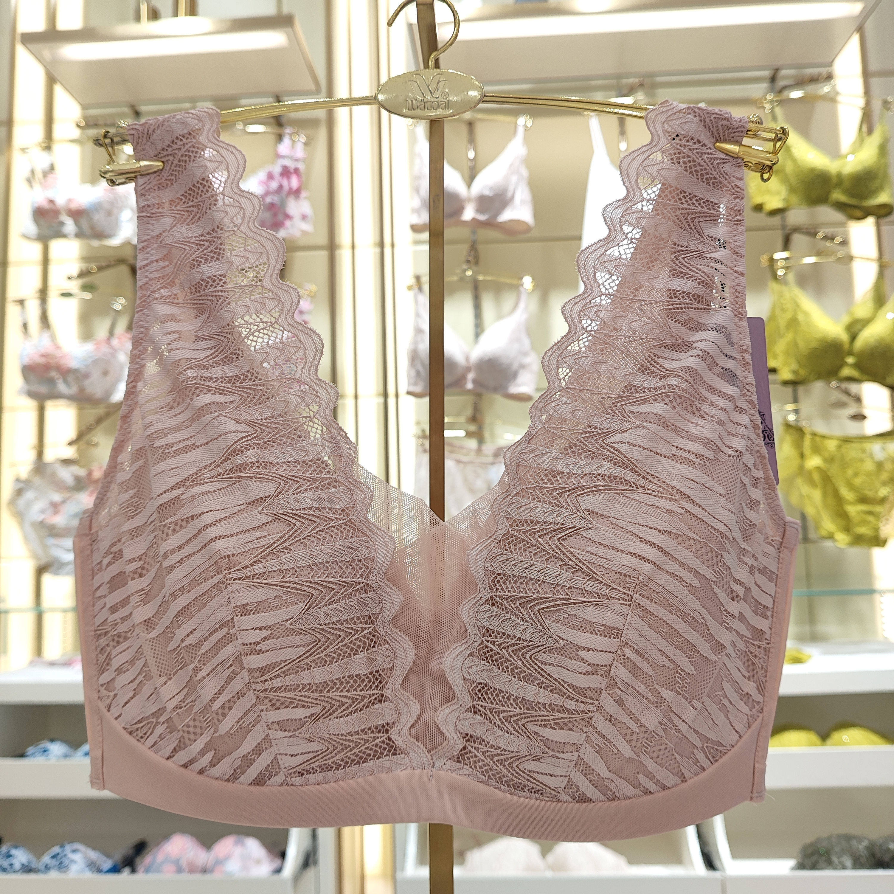 华歌尔WB88A5老款WB87A4替代款无钢圈全罩杯大胸包容文胸文胸829