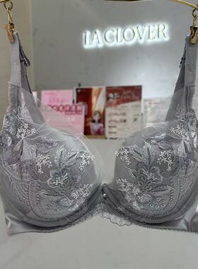 LC11RZ1爱慕高端LACLOVER兰卡文鎏金花影刺绣蕾丝聚拢文胸2980。