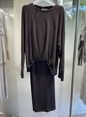 AM46B711爱慕25秋1号舒适睡衣女圆领套头可外穿家居服分身套装