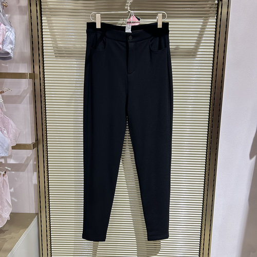 专柜直邮正品AIMER爱慕秋魔力打底加厚羊毛外穿保暖AM828014棉裤