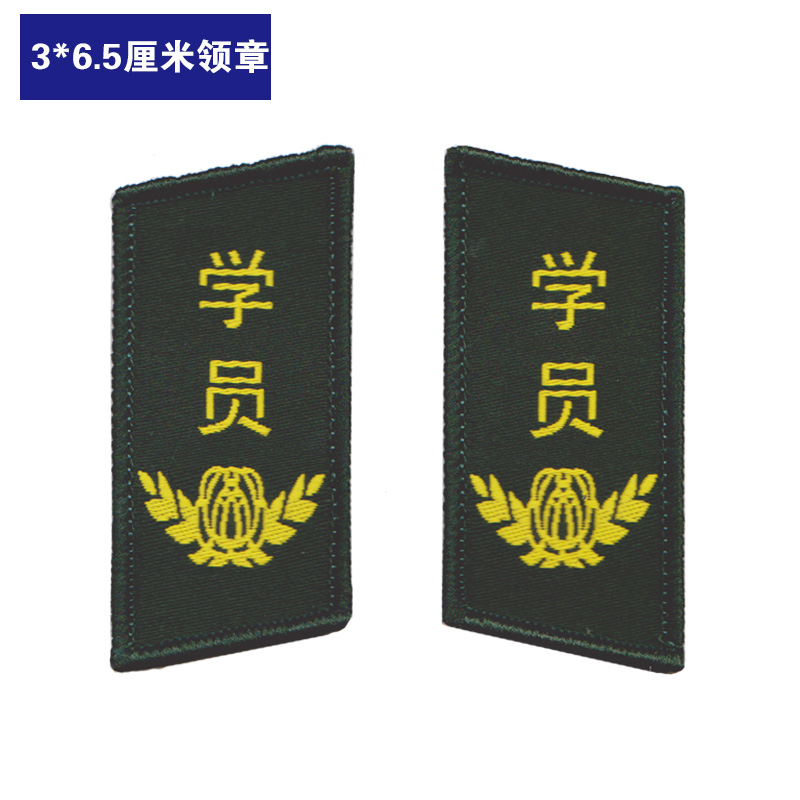 花学生学员教官副队长副班长教导员军训领章户外拓展训练训练营