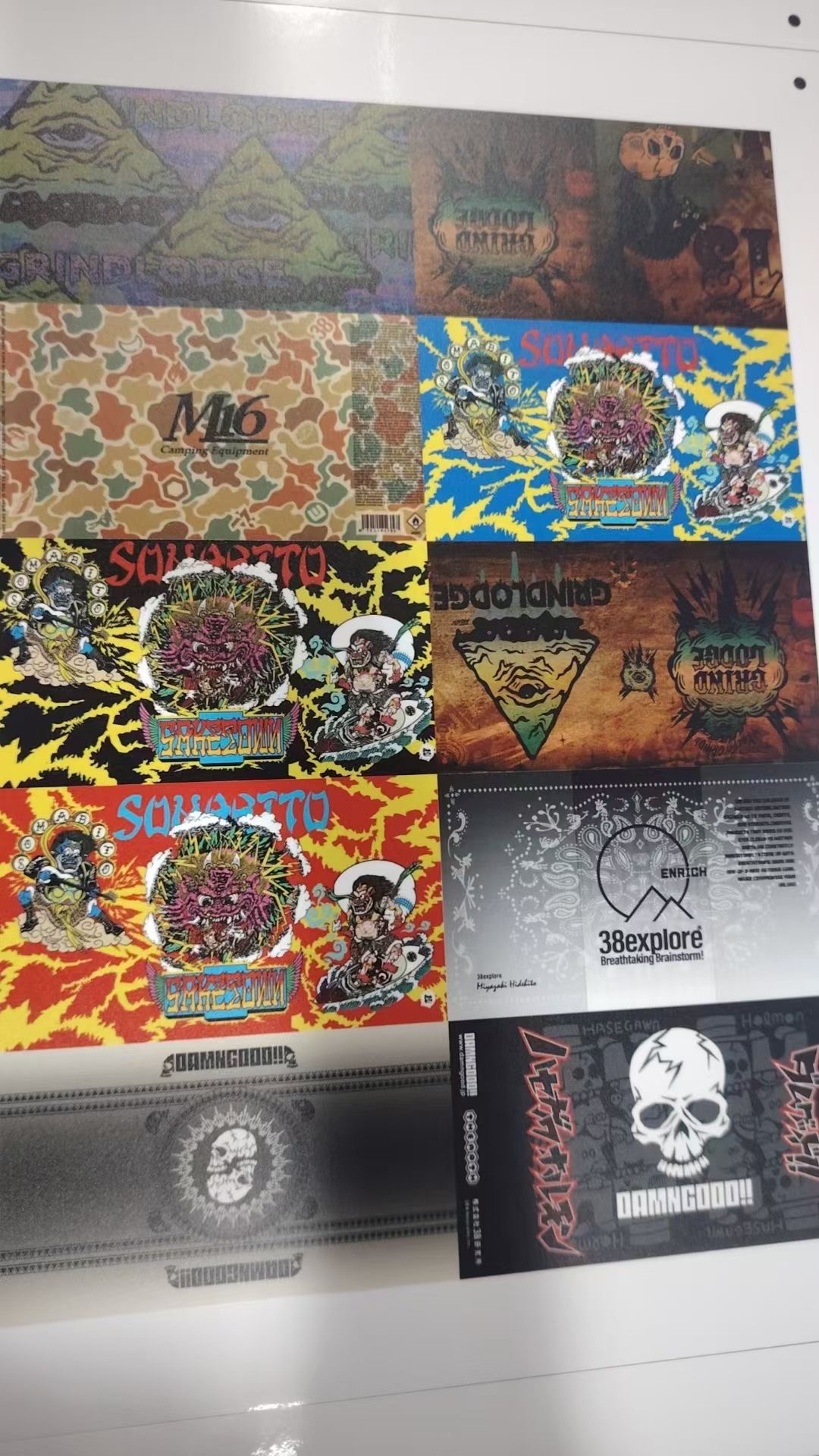 38灯贴纸高品质