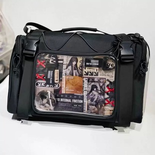 2025新款痛包大容量大食量吧唧谷子痛包20cm娃包手提日常痛包斜挎