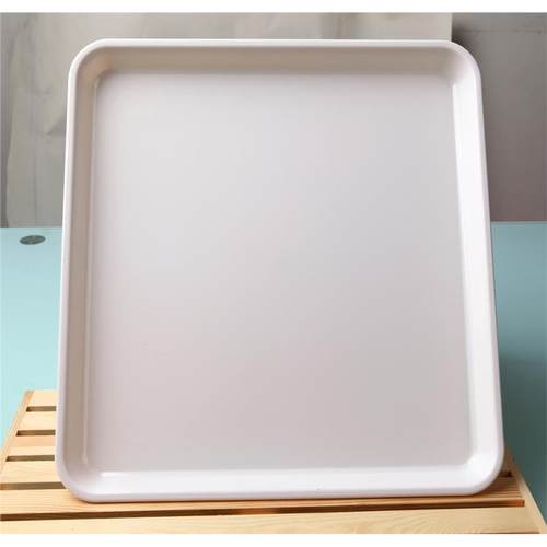 方形饼盘33X33CM正方形塑料托盘面包房托盘蛋糕展示盘方食品托盘