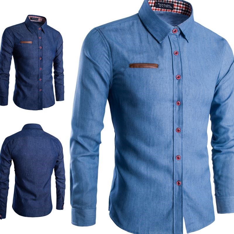 Çïװˮϴţ×гÄÉÀÄÐman jeans men's cowboy denim casual shirts