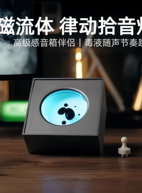 磁流体音乐节奏灯动态毒液充电款