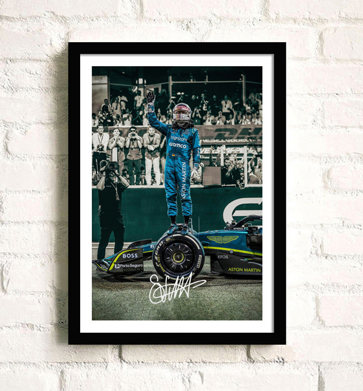 维特尔海报F1车手装饰画挂画墙画