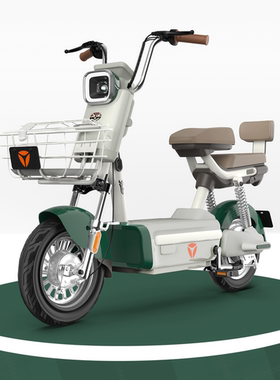 雅迪电动车C20新款60V大电池长续航智能AP时尚男女电动轻便摩托车